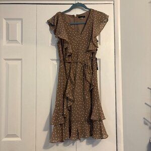 NWT Tommy Hilfiger Polka Dot Ruffle Dress Size 2